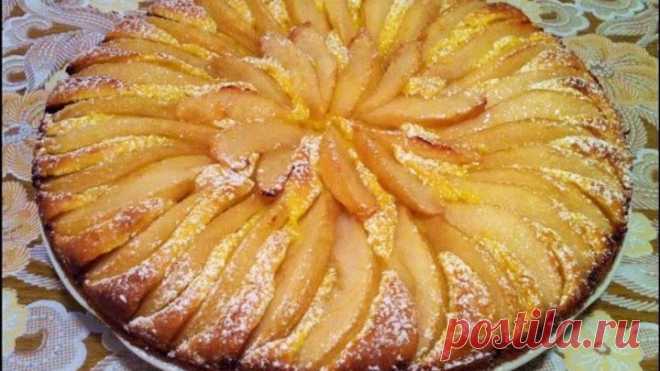 Пирог с Грушами_Грушевый Пирог_Pear Pie_Простой и Быстрый Рецепт(Очень Вкусно)