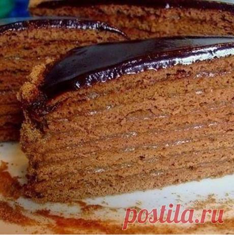 Шоколадный медовик «Дамский каприз»
⠀