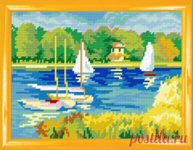 Сделай сам набор для вышивки 