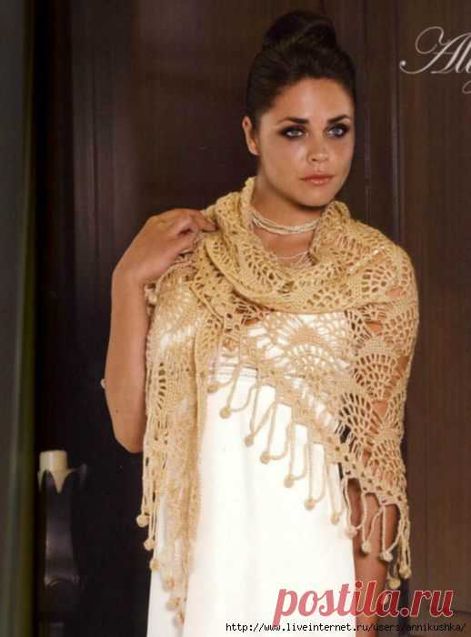 шапки.шарфы,шали | Записи в рубрике шапки.шарфы,шали | Здравствуй мир!