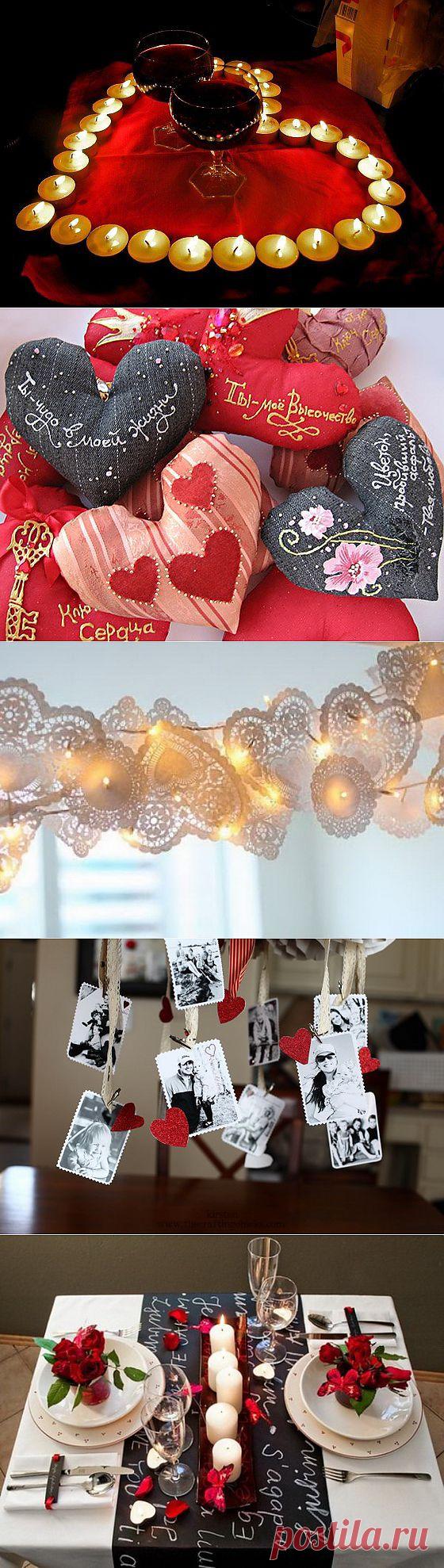 Декор интерьера в День святого Валентина | Любимый дом