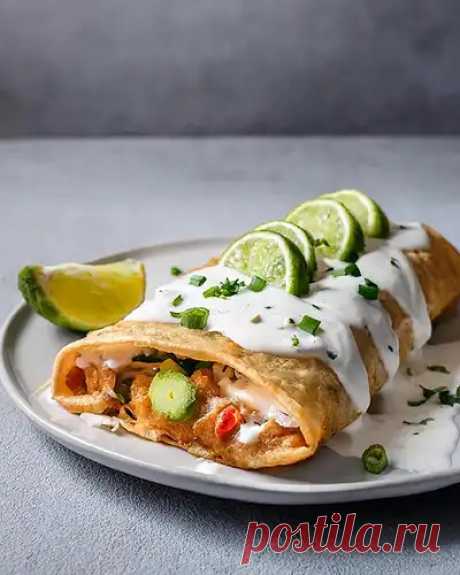 Готовим куриные чимичанги