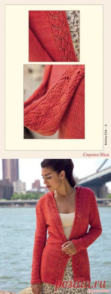Понравилась моделька. Кардиганчик(из инета) - Вязание - Страна Мам