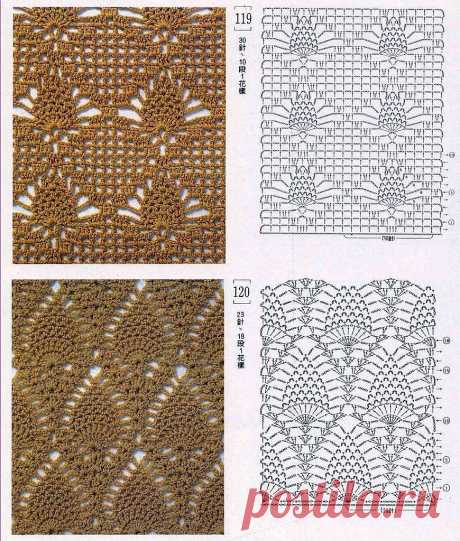 SOLO PUNTOS: Crochet puntos calados