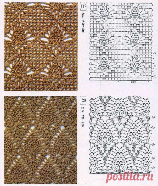 SOLO PUNTOS: Crochet puntos calados