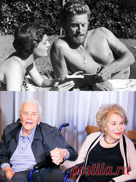 Звездные пары, которые вместе больше 20 лет: Кирк Дуглас и Энн Байденс (вместе 65 лет)