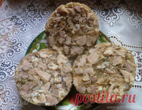 Зельц в бутылке | Официальный сайт кулинарных рецептов Юлии Высоцкой