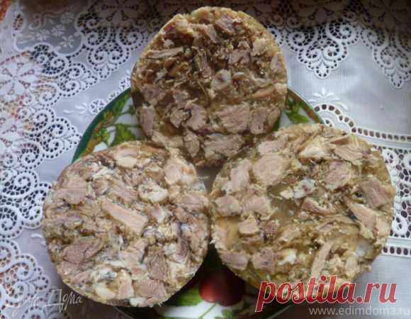 Зельц в бутылке | Официальный сайт кулинарных рецептов Юлии Высоцкой