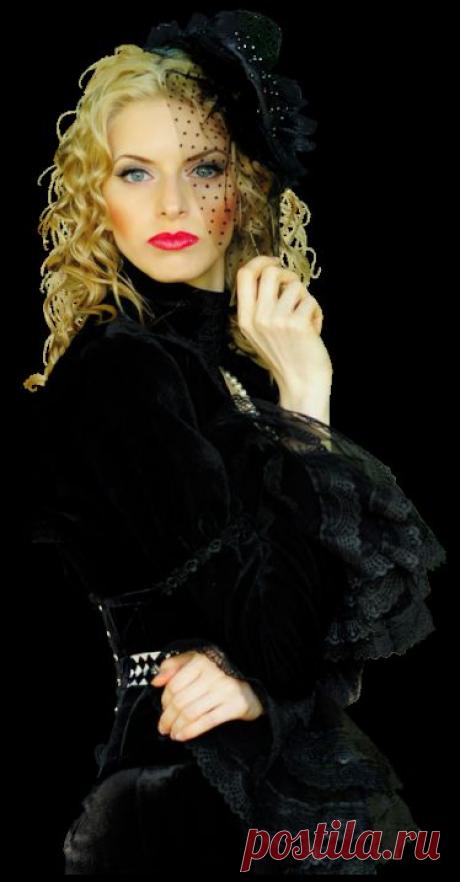 Вдова в черном - Картинки клипарт