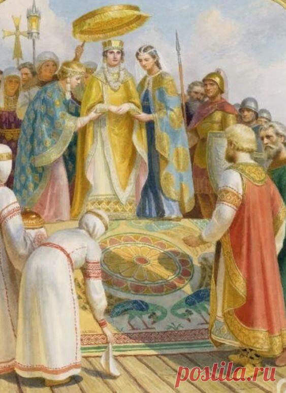 Европейки на киевском престоле: иностранные жёны Рюриковичей | Vir Magnus | Яндекс Дзен