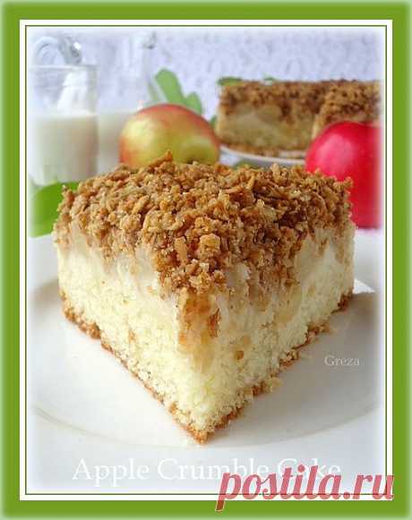 SWEET DREAMS: Яблочный кекс с хрустящей корочкой (Apple Crumble Cake)