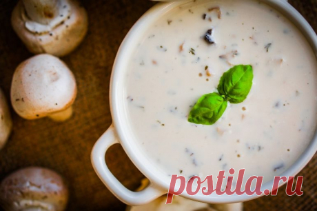 Вся Европа без ума от ласкового грибного крем-супа со сливками