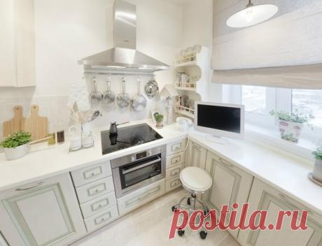 Дизайн интерьера кухни в белом цвете - Дизайн интерьеров | Идеи вашего дома | Lodgers
