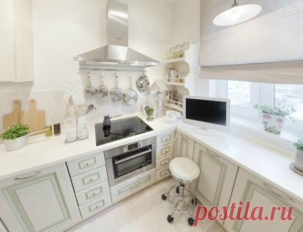 Дизайн интерьера кухни в белом цвете - Дизайн интерьеров | Идеи вашего дома | Lodgers