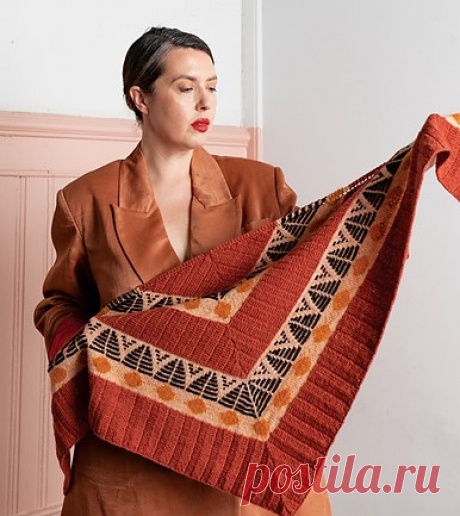 Sistere Shawl by Kjerstin Rovetta