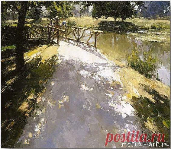 Алексей Зайцев и его слово в мастихине | Actual-art.ru