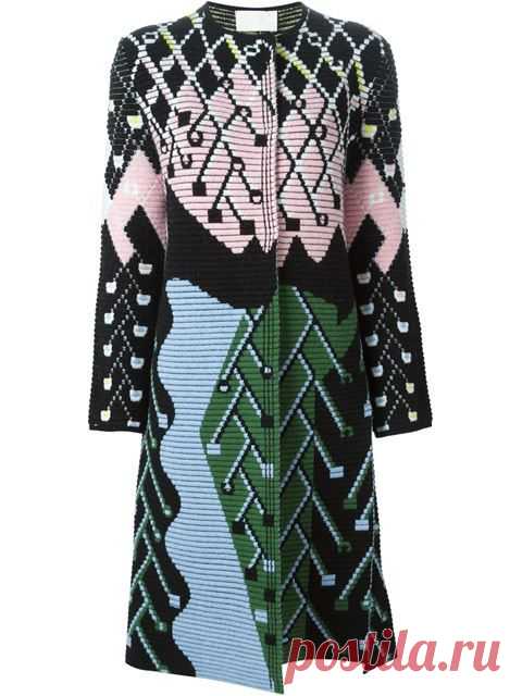 Peter Pilotto Пальто 'track' - Verso - Farfetch.com