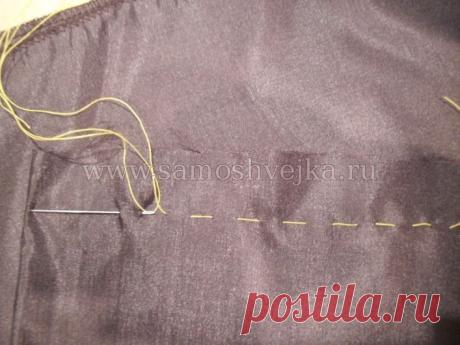 Ручные швы: виды и технология выполнения