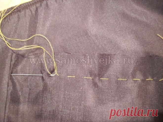 Ручные швы: виды и технология выполнения