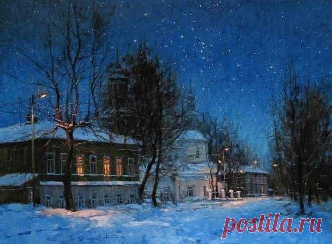 Художник — Алексей Савченко.
«Серебро ночи» (2014)