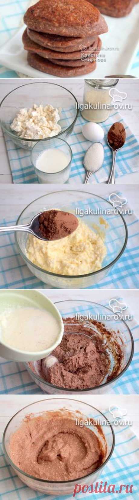 Шоколадные сырники рецепты пошаговый Лиги Кулинаров. Рецепт шоколадных сырников, рецепты Лиги Кулинаров.