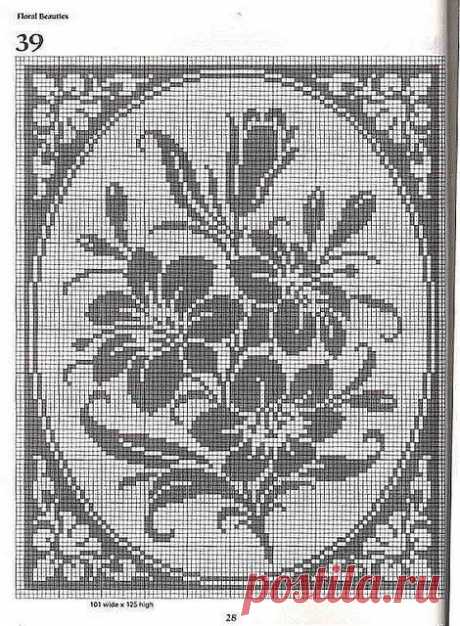 Пин от пользователя Linda Hess на доске Filet Crochet