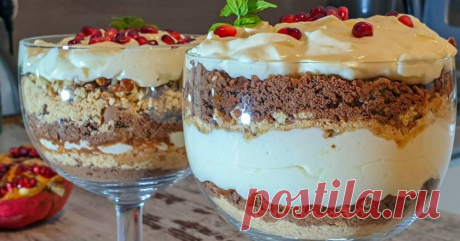 Как приготовить тирамису из печенья без выпечки | Со Вкусом