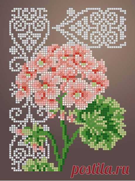 Схема для вышивки бисером Цветы «Зупа»™ «Пеларгония» (A5) 15x18 (ЧВ-2341 (10)) Схемы вышивки бисером - это специальная ткань с рисунком для вышивания бисером. Схема для вышивания нанесена на ткань в виде цветных обозначений поверх изображения. В состав входят рисунок на ткани и инструкция по вышиванию. Бисер в состав не входит.