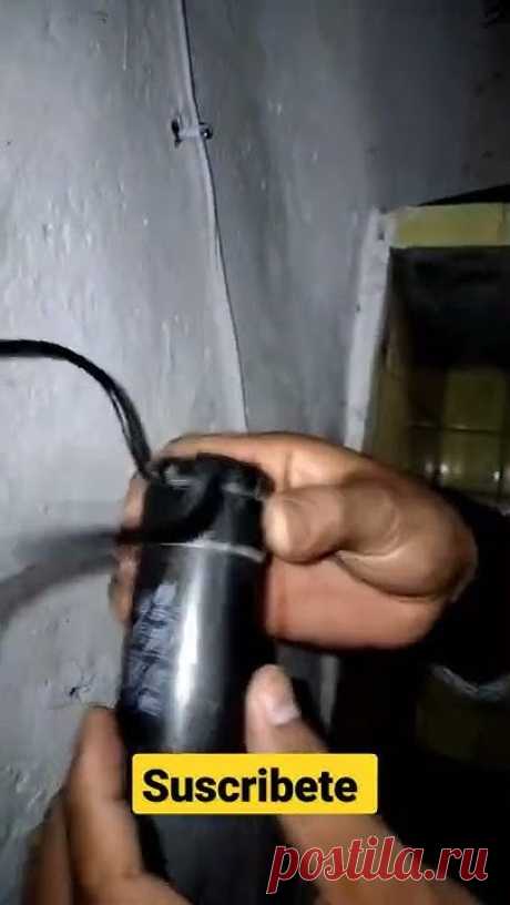 Cómo checar un capacitor | Directo a la corriente de 120 volts 😱😱😱