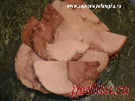 Прессованное мясо.