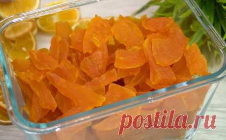 Сушим тыкву и получаем настоящую восточную сладость. Вкуснее кураги и почти без затрат