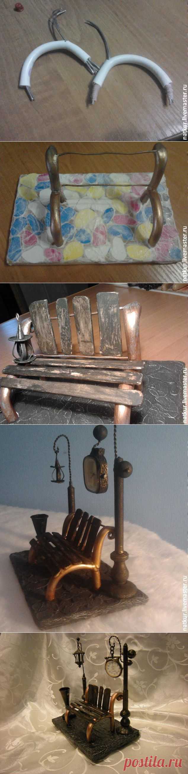 Часы "В парке" - Ярмарка Мастеров - ручная работа, handmade