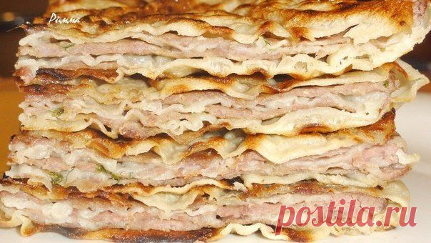 Китайские лепешки с мясом - безумно вкусные и сочные | Готовим вместе
