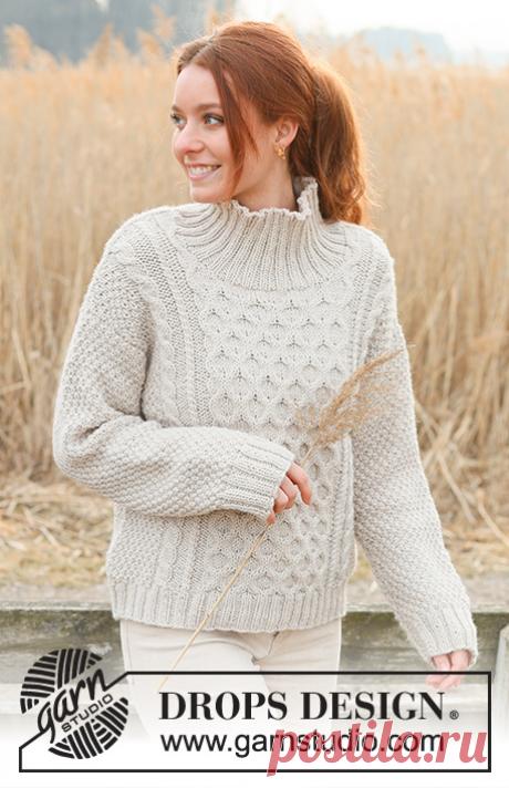 Свитер Sweet Honeycomb - блог экспертов интернет-магазина пряжи 5motkov.ru