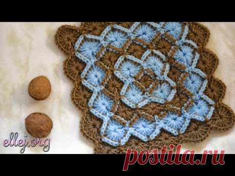 Баварское вязание крючком. Bavarian Crochet Stitch.