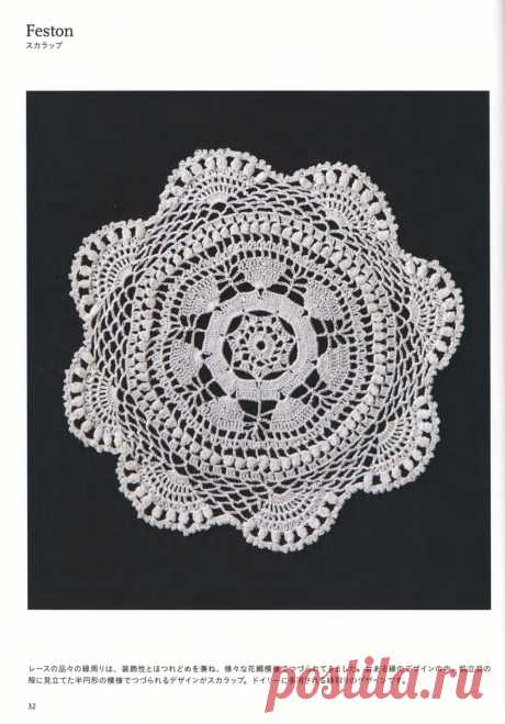 Paris Crochet Lace Doily 2020г