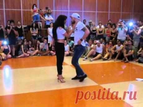 Daniel and Desiree - Bachata Workshop #2 - Israeli International Salsa Congress 2015