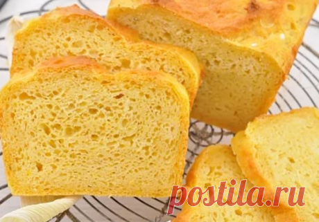 Кукурузный хлеб без добавления пшеничной муки: рецепт с фото