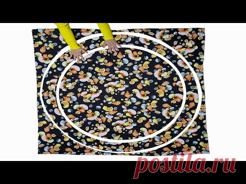 Пошив элегантного платья простым способом/ Самый простой способ сшить платье/Советы и хитрости шитья Если у Вас немного времени и терпения, чтобы сшить нарядное платье из трикотажа, воспользуйтесь самым простым способом пошива!
Для пошива платья потребуется: трикотаж «масло» - 1,5 м; нитки в цвет ткани; ткань для подкладки; булавки; ножницы; швейная машина.
Как сшить Платье: Шаг 1. Измерьте ширину и глубину выреза горловины.
Переведите на ткань с учетом припусков по 1 см, не забудьте добавить …