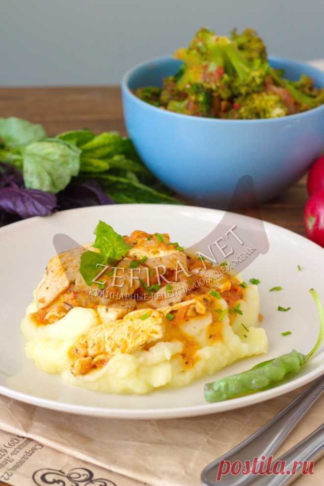 Куриный гуляш с подливой — Кулинарные рецепты любящей жены