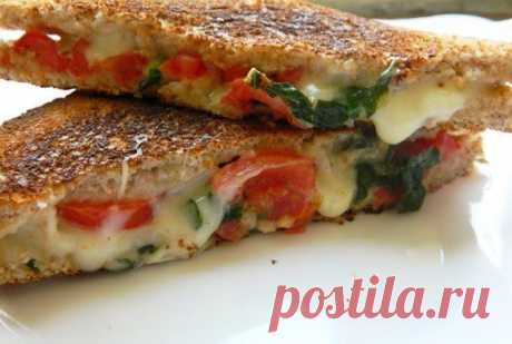 Как приготовить капрезе сэндвич - рецепт, ингридиенты и фотографии