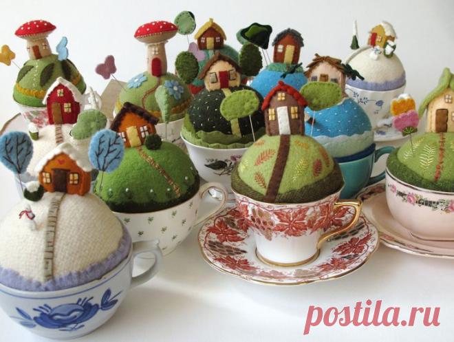 КРАСИВЫЕ ИГОЛЬНИЦЫ СВОИМИ РУКАМИ - ИДЕИ 3 МАСТЕР КЛАССА