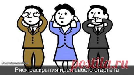 Риск раскрытия идеи своего стартапа ил / Сферический бизнес
