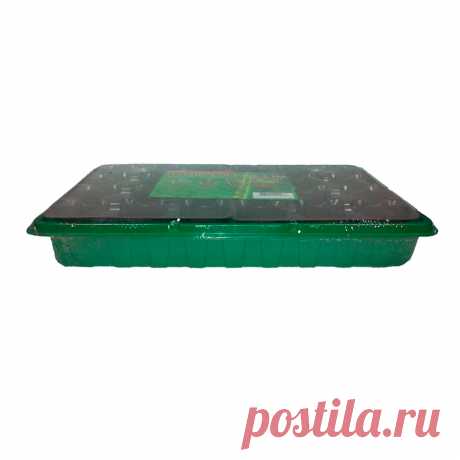 Минипарник для рассады 360х230 мм с крышкой 24 ячейки с торфяными таблетками | Бауцентр
