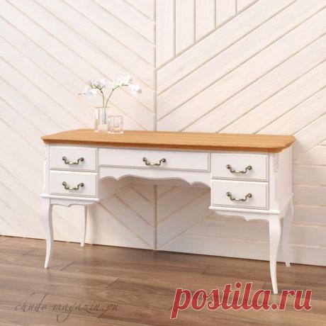 Стол в кабинет руководителя из массива дерева – слоновая кость/ясень купить по цене 115 000 руб. в Москве — интернет магазин chudo-magazin.ru