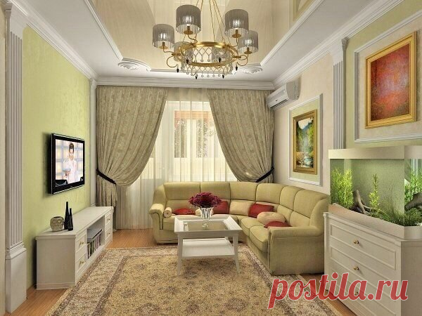 Интерьеры. Гостиные