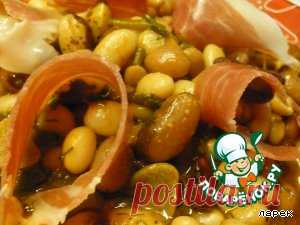 Фасоль в бутылке - кулинарный рецепт