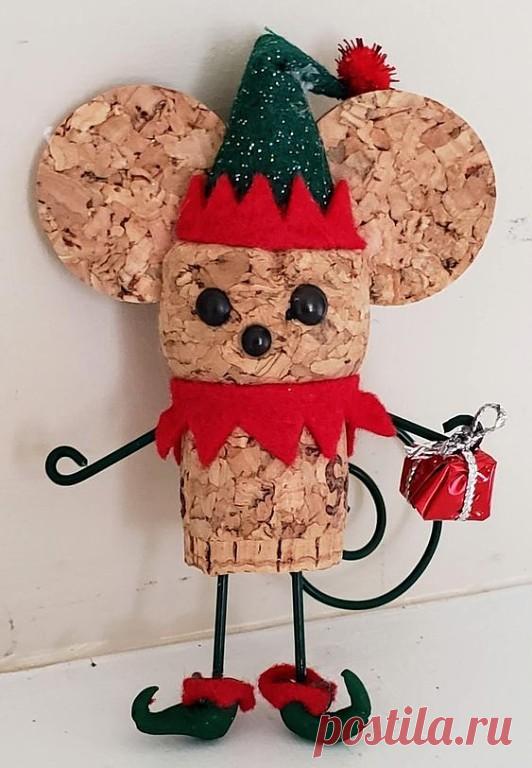 Новогодние пробочные фантазии. Интересно придумали рукодельники!
