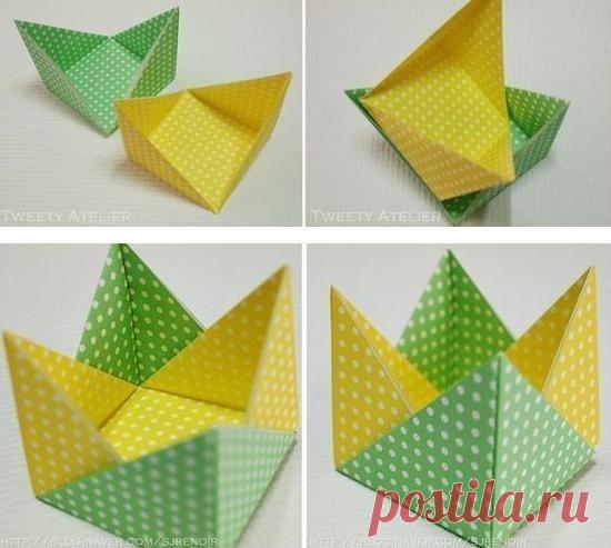 Креативная идея для упаковки. оригами — Сделай сам, идеи для творчества - DIY Ideas