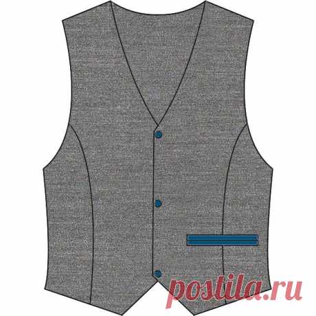 Выкройка детского жилета | Шкатулка